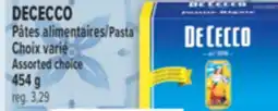 Marché Adonis DECECCO PÂTES ALIMENTAIRES | DECECCO PASTA offer