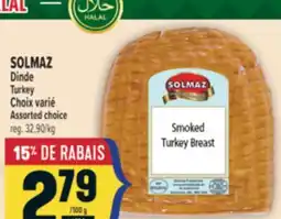Marché Adonis SOLMAZ DINDE | SOLMAZ TURKEY offer