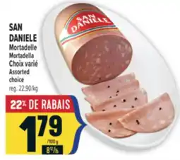 Marché Adonis SAN DANIELE MORTADELLE | SAN DANIELE MORTADELLA offer