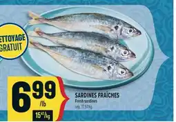 Marché Adonis SARDINES FRAÎCHES | FRESH SARDINES offer