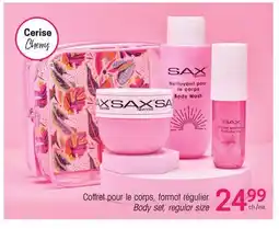 Uniprix SAX Coffret pour le corps, format régulier/Body set, regular size offer