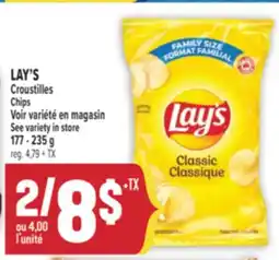 Marché Adonis LAY'S CROUSTILLES | LAY'S CHIPS offer