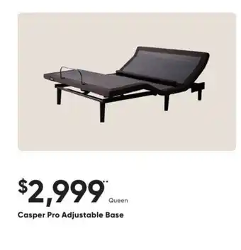 Dormez Vous Casper Pro Adjustable Base offer