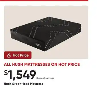 Dormez Vous Hush Graph-Iced Mattress offer