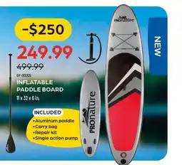 Pronature PRONATURE INFLATABLE PADDLE BOARD offer