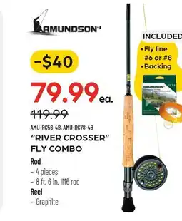 Pronature AMUNDSON RIVER CROSSER FLY COMBO offer