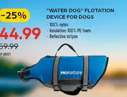 Pronature PRONATURE WATER DOG FLOTATION DEVICE FOR DOGS offer