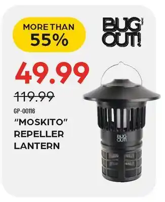 Pronature BUG OUT MOSKITO REPELLER LANTERN offer