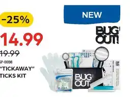 Pronature BUG OUT! TICKAWAY TICKS KIT offer