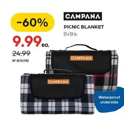 Pronature CAMPANA PICNIC BLANKET offer