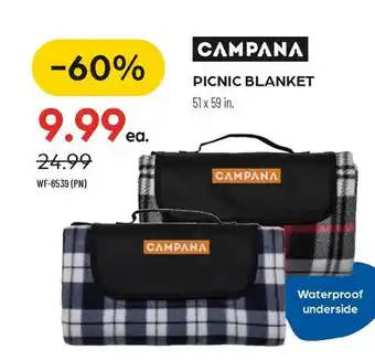 Pronature CAMPANA PICNIC BLANKET offer
