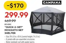 Pronature CAMPANA QUICK-2-SET MOSQUITO NET SHELTER offer