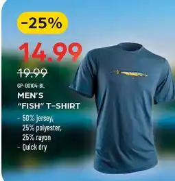 Pronature PRONATURE MEN'S FISH T-SHIRT offer