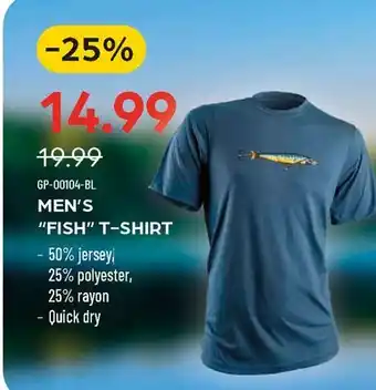 Pronature PRONATURE MEN'S FISH T-SHIRT offer