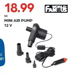 Pronature WORLD FAMOUS MINI AIR PUMP 12 V offer