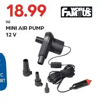 Pronature WORLD FAMOUS MINI AIR PUMP 12 V offer