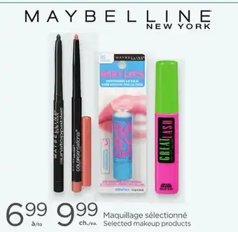 Proxim MAYBELLINE NEW YORK Selected makeup products offer