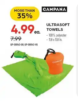 Pronature CAMPANA ULTRA TOWELS offer
