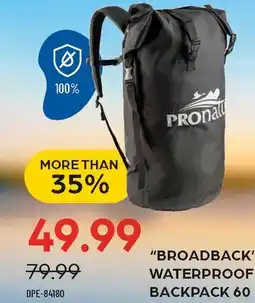 Pronature PRONATURE BROADBACK WATERPROOF BACKPACK 60 L offer