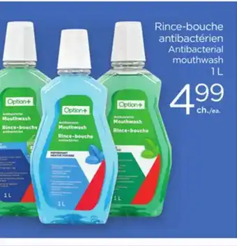 Proxim Option + Antibacterial mouthwash offer