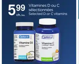 Proxim Option Selected D or C vitamins offer