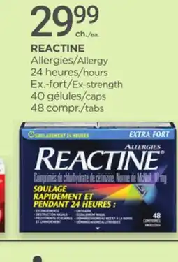 Proxim REACTINE Allergies offer