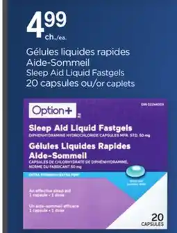 Proxim OPTION+ Sleep Aid Liquid Fastgels offer