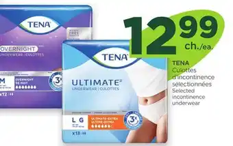 Proxim TENA Selected incontinence underwear offer