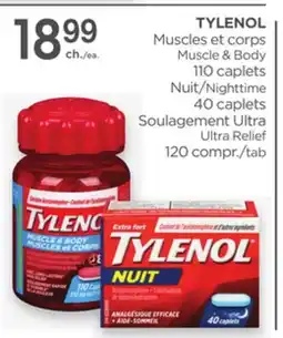 Proxim TYLENOL Muscle & Body offer