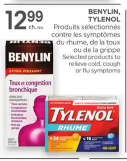 Proxim TYLENOL Selected products to relieve cold, cough or flu symptoms offer