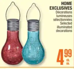Jean Coutu HOME EXCLUSIVES Selected illuminated decorations offer