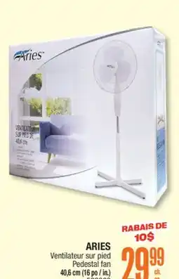 Jean Coutu ARIES Pedestal fan offer