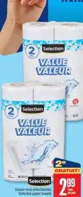 Jean Coutu Selection Selected paper towels offer