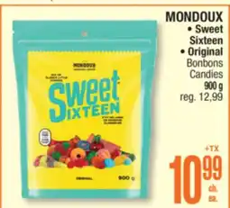 Jean Coutu MONDOUX Sweet Sixteen Original Candies offer