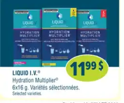 Jean Coutu LIQUID I.V. Hydration Multiplier offer