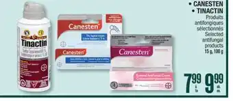 Jean Coutu CANESTEN, TINACTIN Selected antifungal products offer