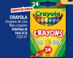 Jean Coutu CRAYOLA Wax crayons offer