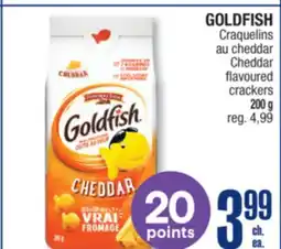 Jean Coutu GOLDFISH Cheddar flavoured crackers offer