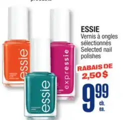 Jean Coutu ESSIE Selected nail polishes offer