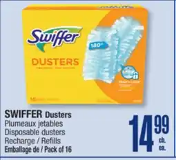 Jean Coutu SWIFFER Dusters Disposable dusters Refills offer