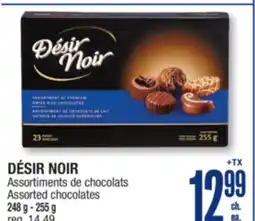 Jean Coutu DÉSIR NOIR Assorted chocolates offer