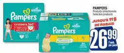 Jean Coutu PAMPERS Selected products offer