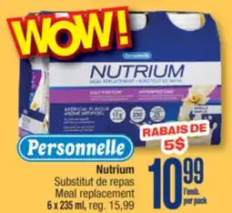 Jean Coutu PERSONNELLE Meal replacement offer