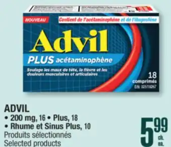 Jean Coutu ADVIL Selected products offer