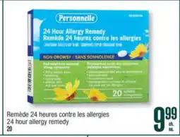 Jean Coutu PERSONNELLE 24 hour allergy remedy offer
