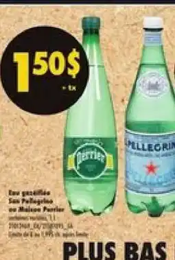 Maxi Eau gazeuse San Pellegrino ou Maison Perrier offer