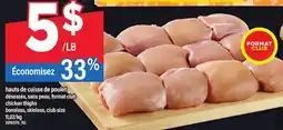 Maxi HAUTS DE CUISSE DE POULET | CHICKEN THIGHS offer