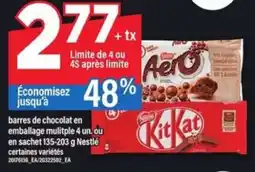 Maxi Nestlé Kit Kat et Aero offer
