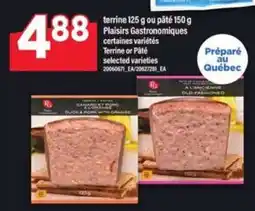 Maxi Terrine ou Pâté offer