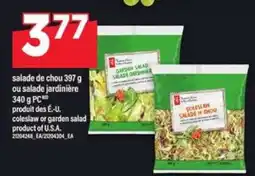 Maxi PC Garden Salad or Coleslaw offer